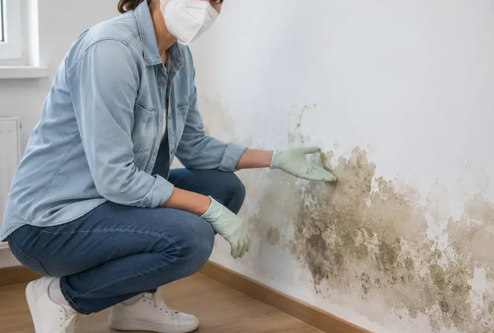Examination of marks on an internal wall